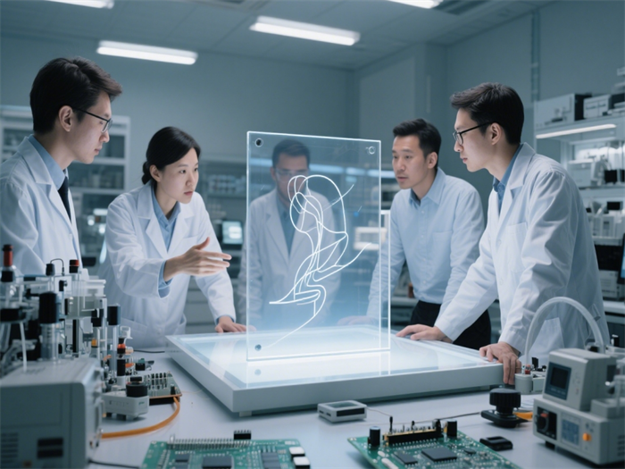 Transparent OLED display highlights focus on "transparent display" technology